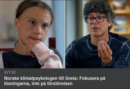 Gretabildande Klimatpsykolog