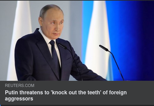 Putins Tandvårdslöfte Igen