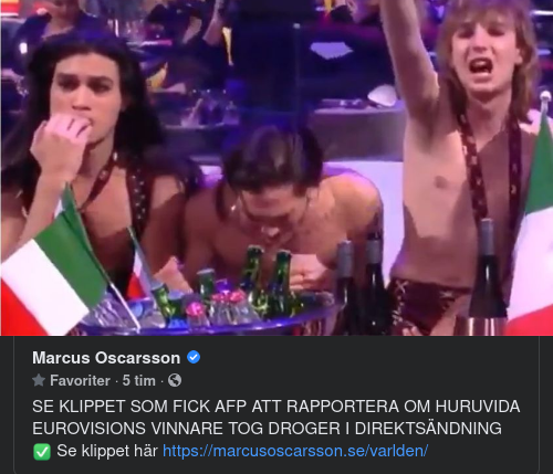 Direktsänt Knarkande