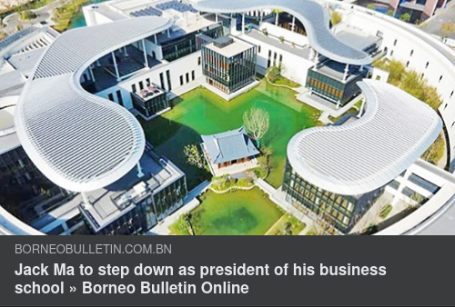 Jack Ma Avgår Från Elitskola