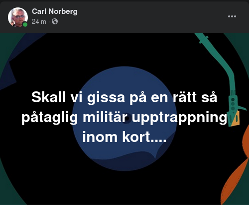 Militär Upptrappningsgissning