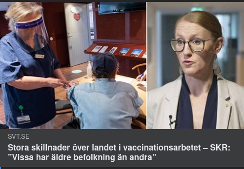 Vaccinationsarbetskillnader