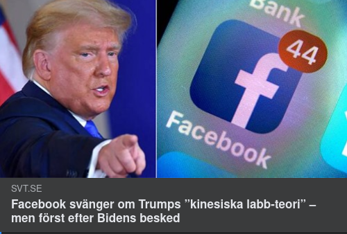 Trump & Wuhan-Labbet I SVT Efter Bidens Besked