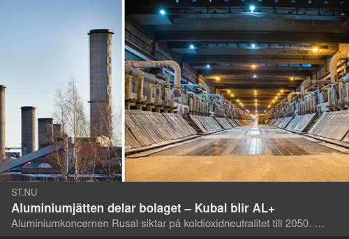 Aluminiumjätte Delar Bolag