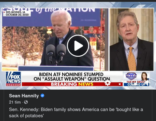 Senator Kennedy Hos Hannity