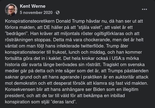 Värnande Projektionsretorik