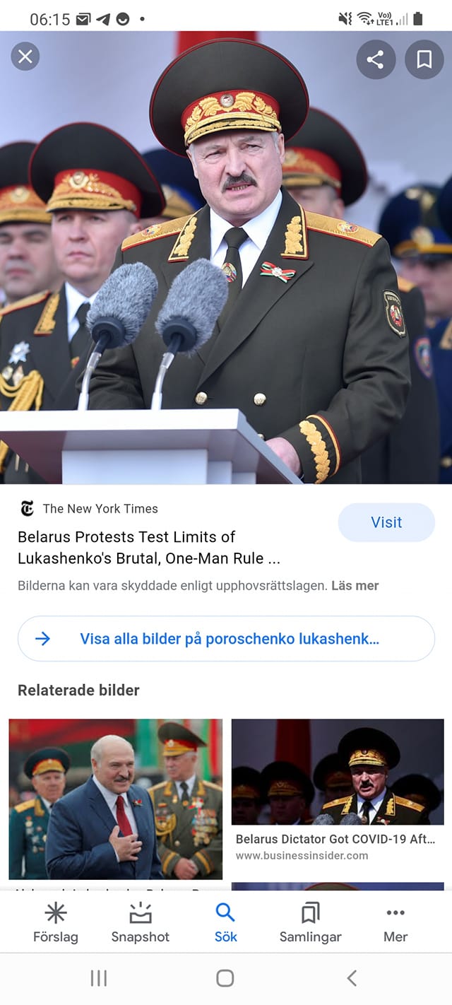 Lukashenko Parallellt & Sekventiellt I Backspegeln