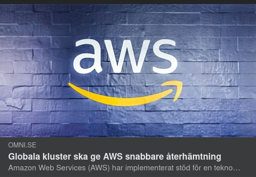 AWS & Globala Kluster