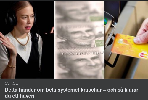 Betalsystemhaveriövning
