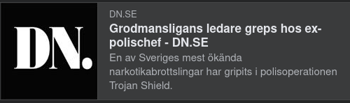 Ökänd Narkotikabrottsling Hos Ökänd Våldtäktspolis