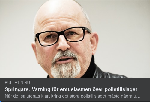 Narkotikapolisföreningspristagare Varnar