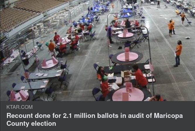 Färdigräknat I Maricopa County