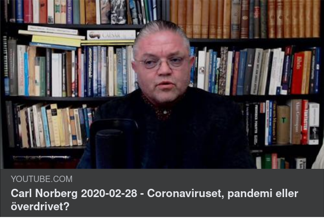 Pandemi Eller Överdrivet 2020 02 28