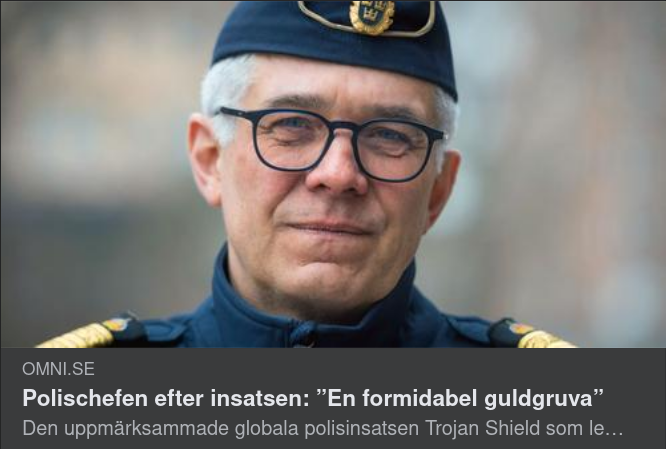 Anders Thornberg Om Trojan Shield