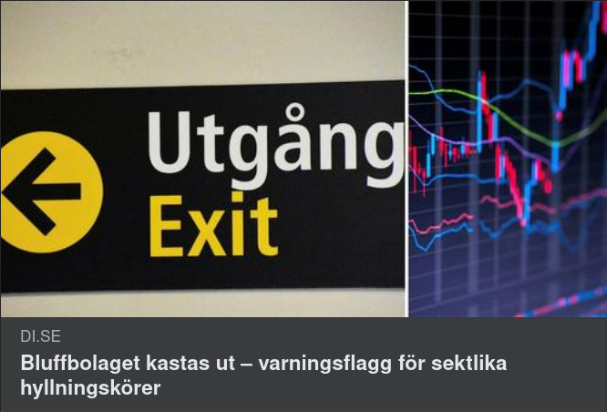 Börsbluff - Bluffbörs