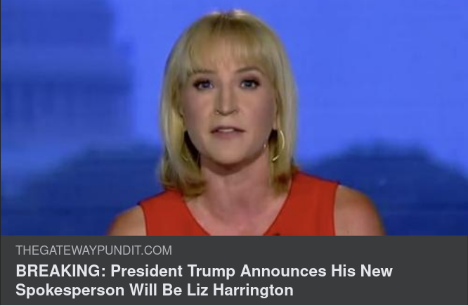 Trumps Nya Talesperson