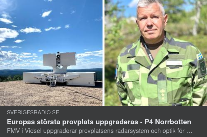 Uppgradering Av Neutral Militär Provplats