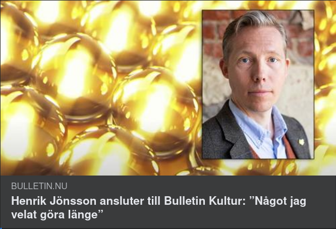 H. Jönsson Till Bulletin