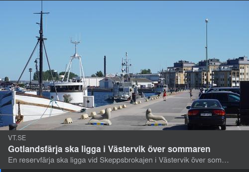 Reservfärja I Västervik