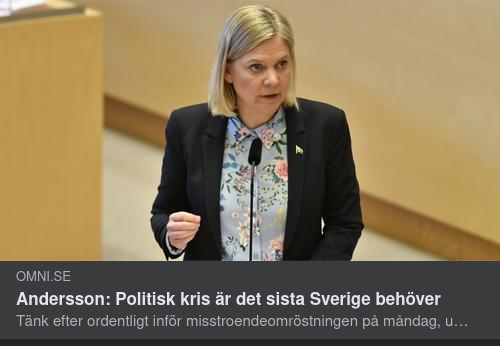 Obehövlig Svensk Kris