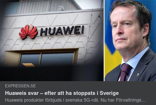 Huawei I Sverige
