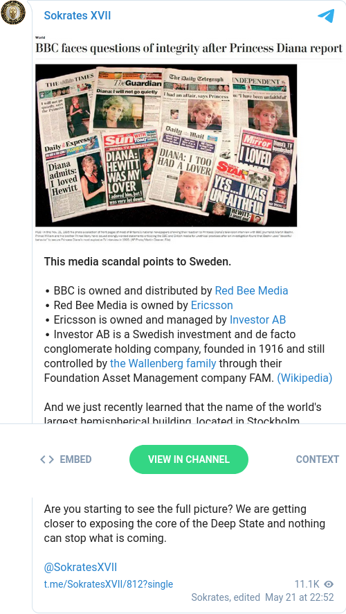 Pekande Mediaskandal