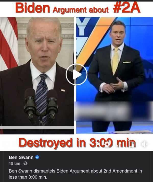 Motargumenterad Biden