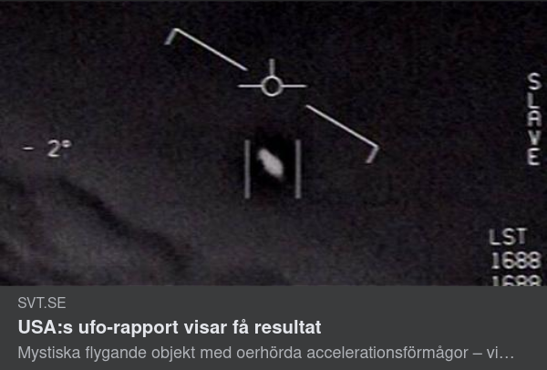 Fortfarande Oidentiferat