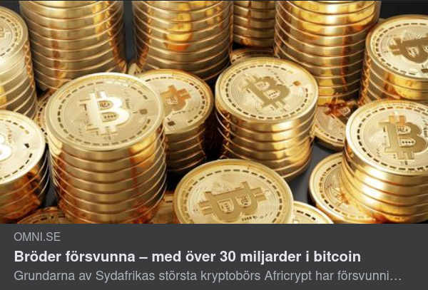 Sydafrikanskt Bitcoinbedrägeri