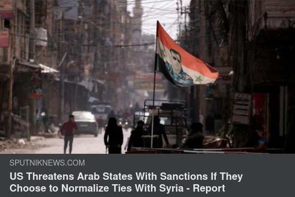 Amerikanskt Sanktionshot I Arabvärlden