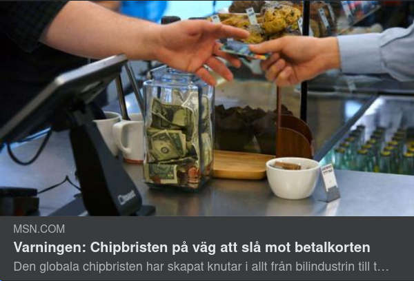 Chipsrelaterad Kortkris