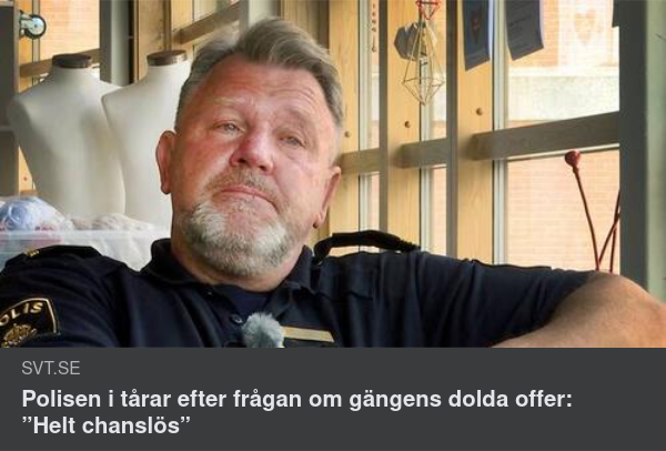 Infiltrerad & Korrumperad Polisgråt