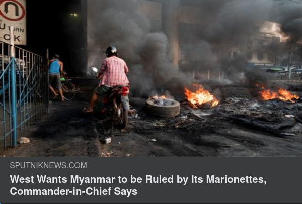 Myanmar & Västlig Kontrollvilja