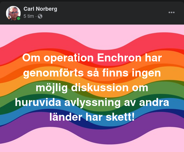 Omöjlig Avlyssningsdiskussion
