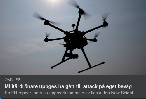 Ansvarsbefriande Drönarattack