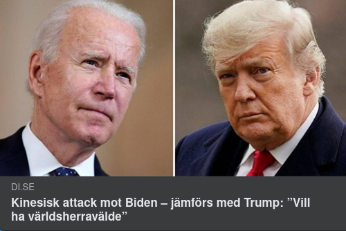 USA & Kina & Biden