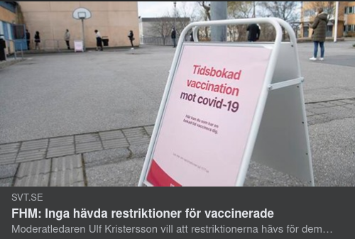 Fortsatta Restriktioner För Vaccinerade