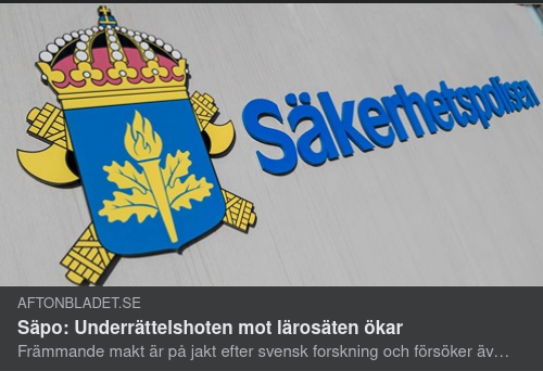 Underrättelsetjänsterkännande