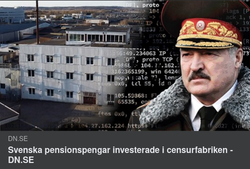 Pensionspengar & Censurfabrik