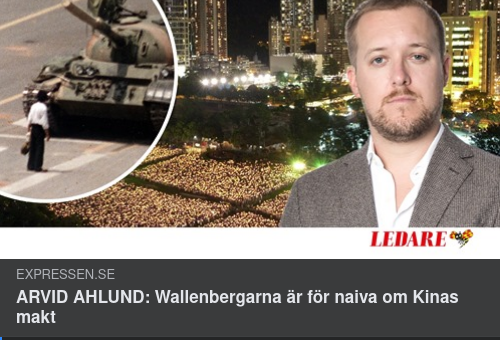 Djupt Naiva Wallenbergare I Kina