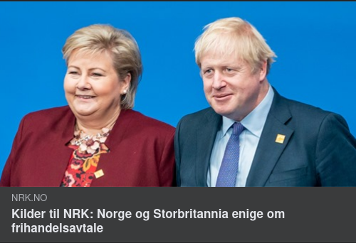 Handelsavtal Mellan Norge & Storbritannien