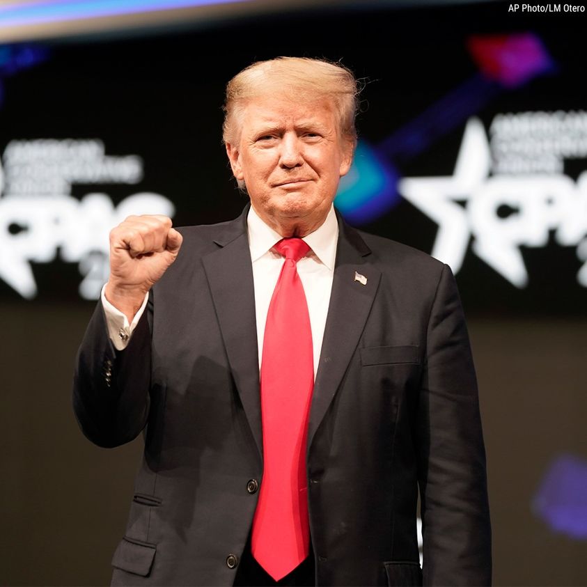 Presidentkandidatsvinnande Trump