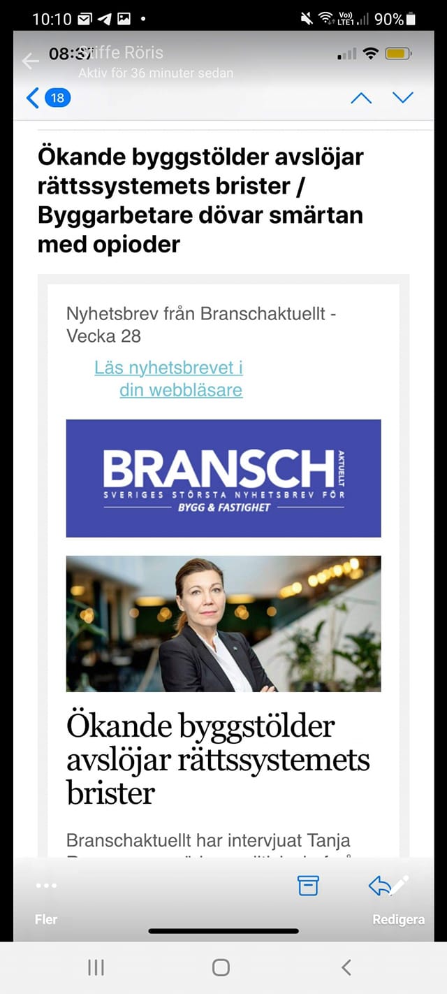 Byggstölder & Rättssystemet