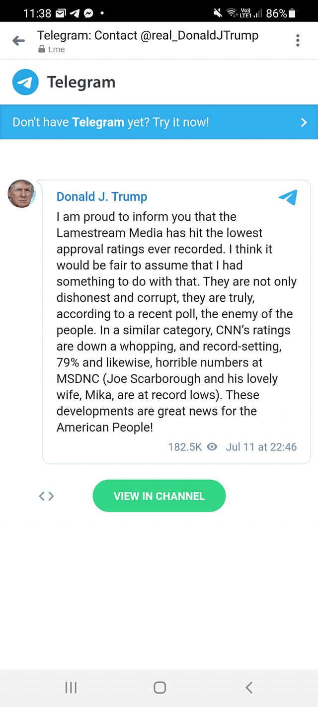 Trump & Fake News Tittarsiffror