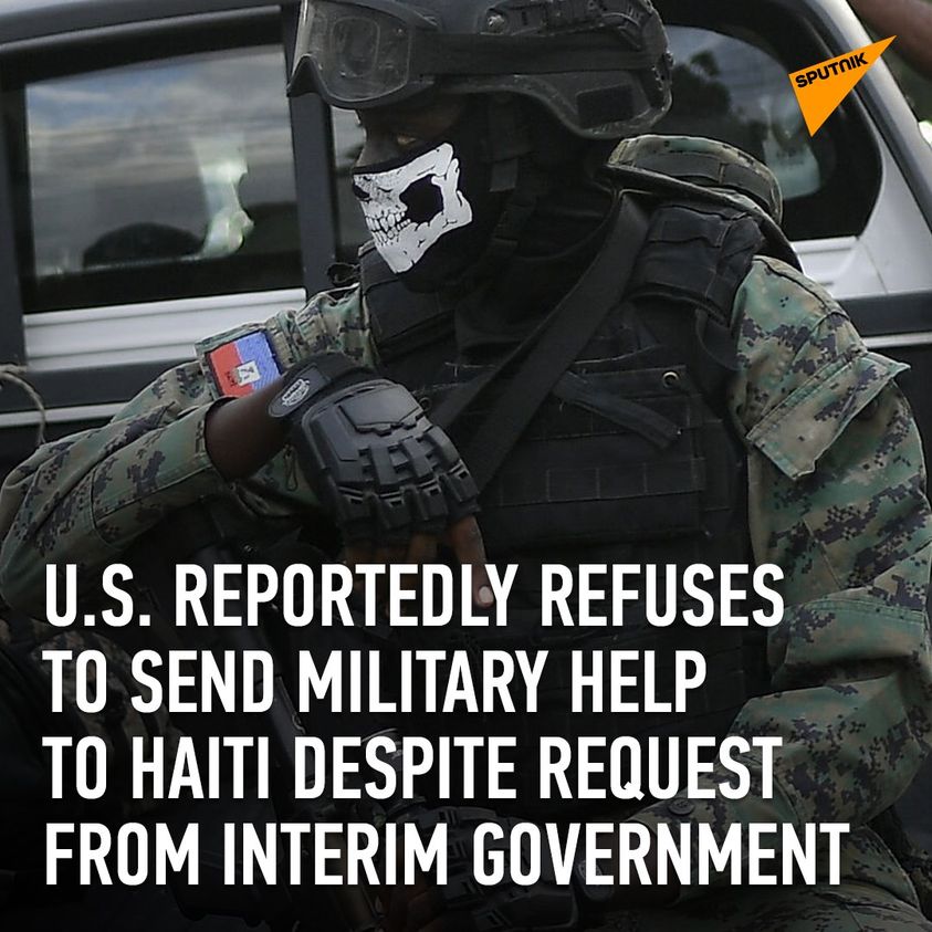 USA Nekar Haiti Militär Assistans