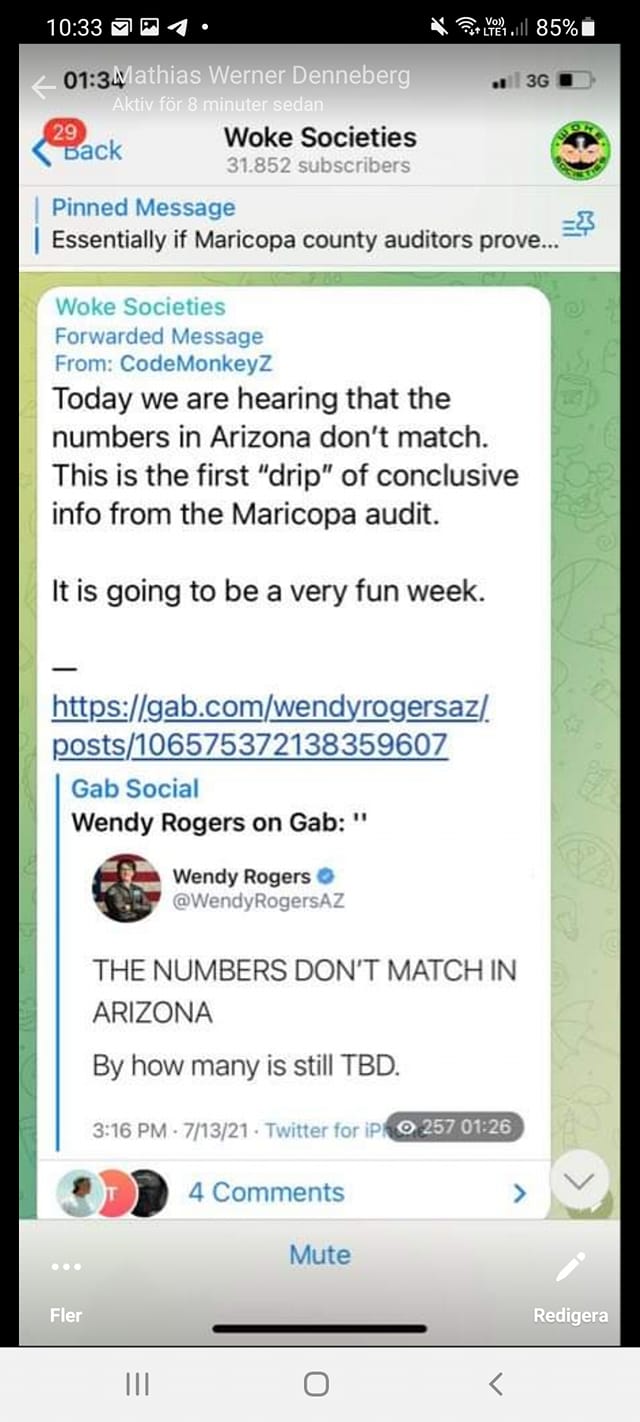 Omatchande Siffror I Maricopa County