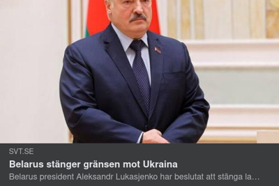 Vitryssland Stänger Mot Ukraina