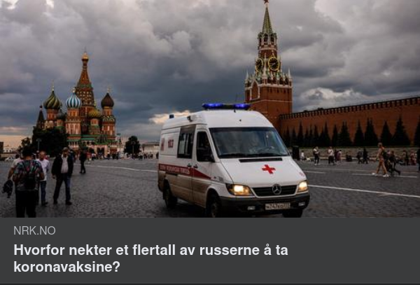 Ryssar & Coronavaccin