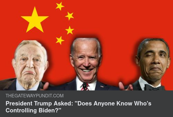 Trump: Vem Kontrollerar Biden?