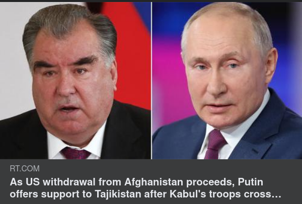 Ryssland Hjälper Tajikistan